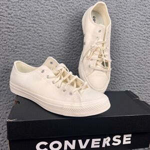 NEW Converse Chuck Taylor All Star Ox Sneakers Egret White A10970C 7Y/Womens 8.5